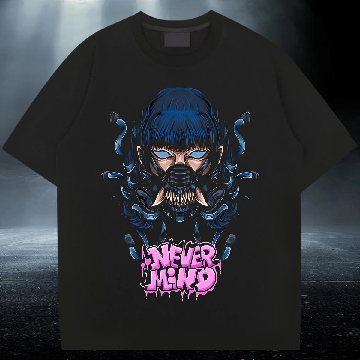 Wholesale Men T Shirts Street Breathable Short Sleeve Men Clothes T-Shirt New Plus Size Cartoon Clothings