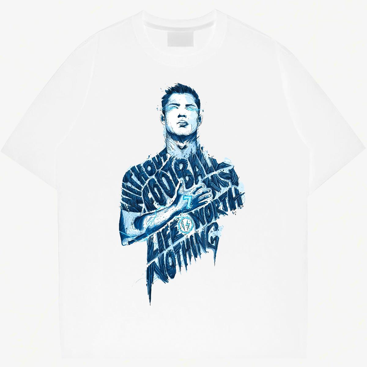 2024 T shirt Customized Casual Men Tees Crew Neck Cotton Breathable Loose Fit