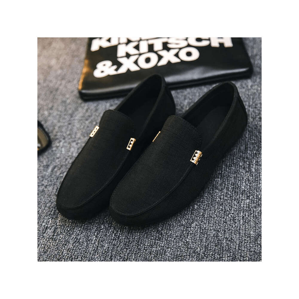 S Pair Men Versatile Slip On Note One Size Smaller Soft Suede Anti Loafers With Buckle Suitable For Casual Work Events Breathable Sporty Elegant Ddmys