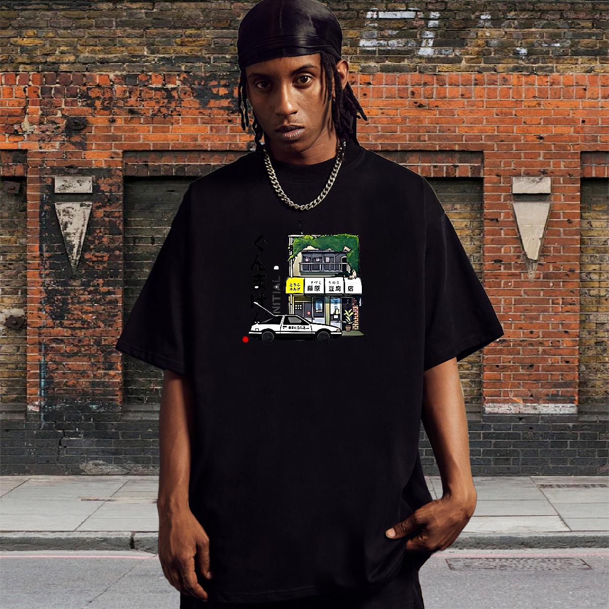 2024 New T-Shirts DIY Men Tops Tees Street Wear Crew Neck Cotton Breathable Soft Top Tees