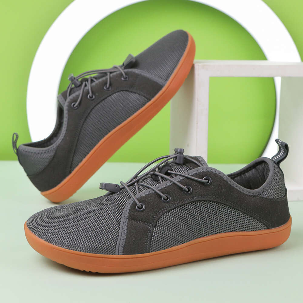 Mesh Unisex Breathable Men Barefoot Wide Toed Shoes Brand Flats Soft Zero Drop Sole Wider Toe Sneakes Large Size Ddmysaturn