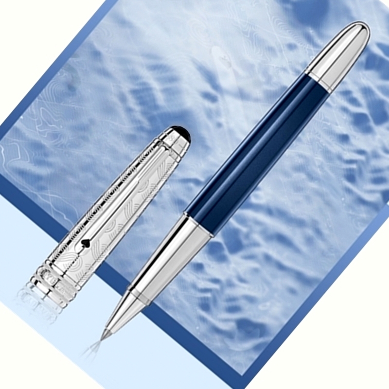 Special Edition Around the World in 80 Days 163 Rollerball Pen Ballpoint Pen Office School Writing Ink Fountain Pens With Serial Number