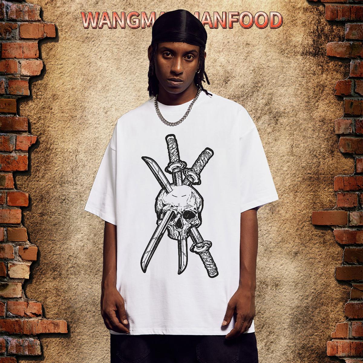 Unisex T Shirt For Man Daily Outfit Breathable Short Sleeve Men Tees Fashion Anime Clothes