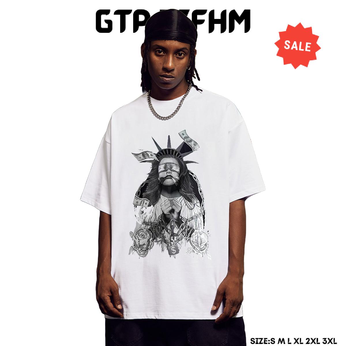 Fashion Design Men T Shirts Breathable Crew Neck Cotton Spring Summer Men Clothes T-Shirt Graphic Soft Tshirts