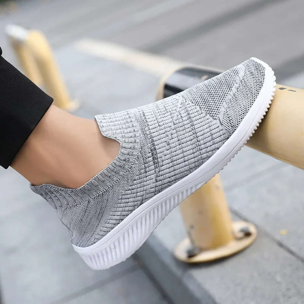 Men Walking Mesh S Sock Comfort Casual Sneakers Lightweight Comfy Breathable Pull On Daily Shoes Ddmysaturn