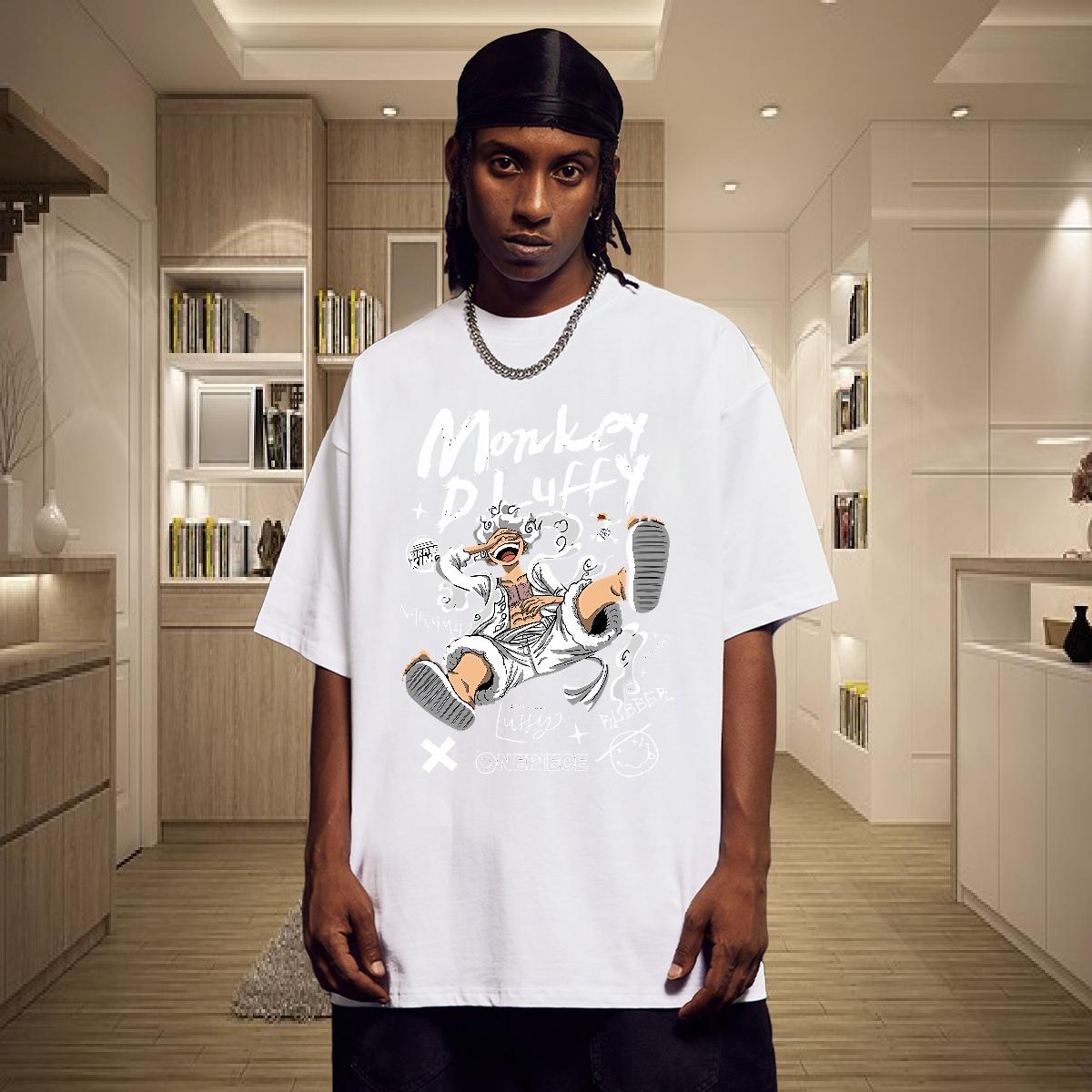 Fashion New T Shirt For Man Black White Casual Daily Wear Tshirts Breathable Crew Neck Cool Design