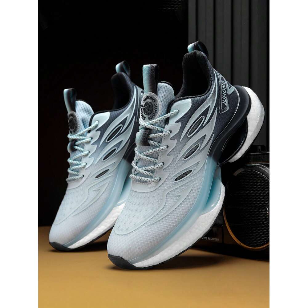 Ddmyoutdoor Men S Shoes Breathable Shock Absorbing Elastic Wear Resistant Casual Sports Shoes