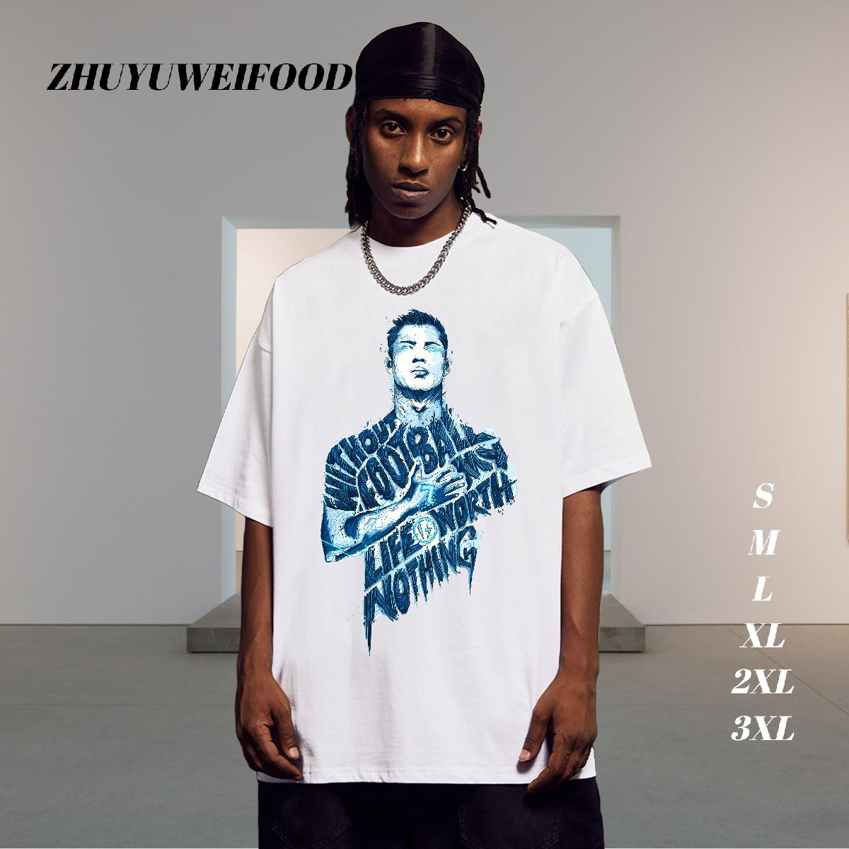 DIY Customized T-Shirts for Men Floral Print Summer Casual Men Clothes T-Shirt Cotton O Neck Short Sleeves Wholesale