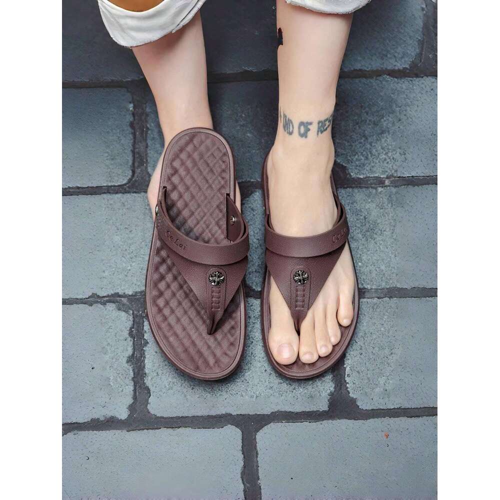 S Anti Men Slip Beach Slippers Summer Indoor Outdoor Open Toe Sandals Ddmysaturn