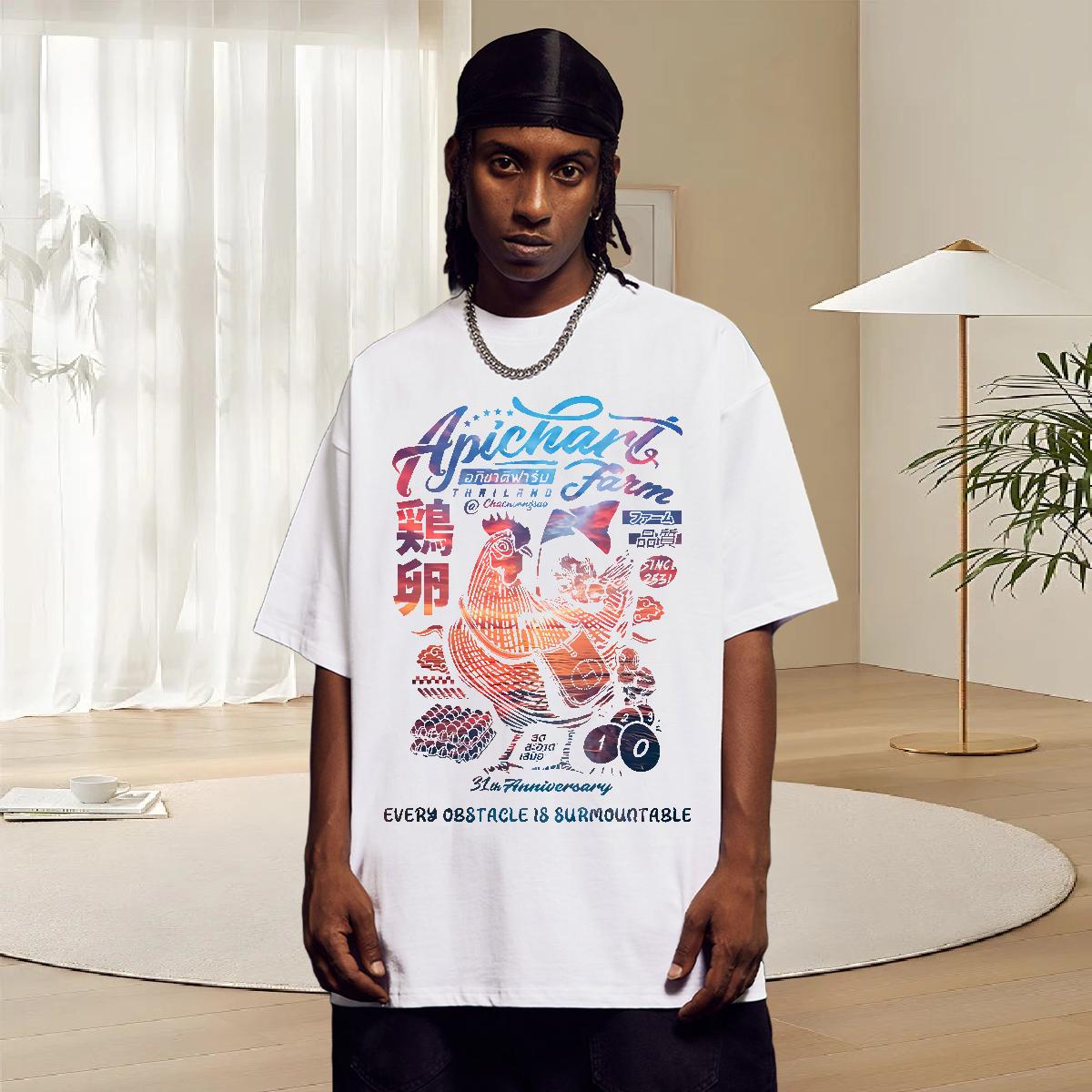 New Arrival Men T Shirts Graphic Street Wear Couples T Shirts Round Neck Short Sleeve Loose