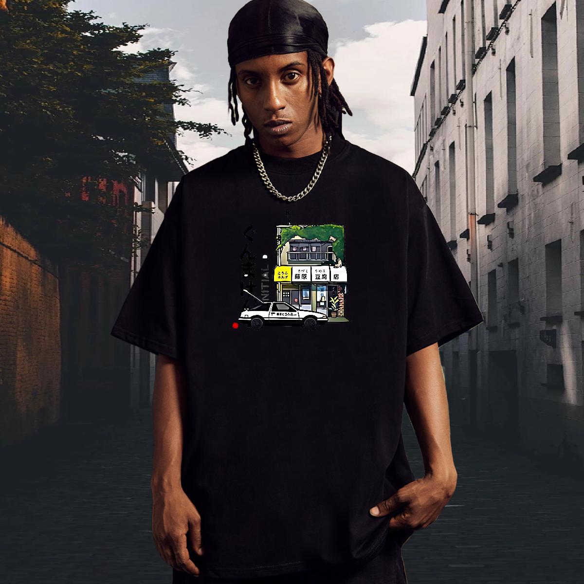 DIY Customized Men T Shirts Custom Anime Couples T Shirts Outdoor Breathable Short Sleeve Soft Clothings