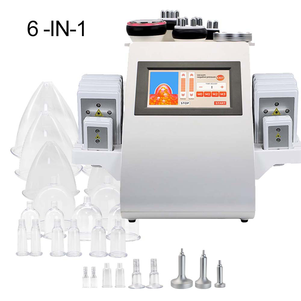 40K Cavitation RF Vacuum Breast Enlargement Radio Frequency Slimming Lipo Cavi System Body Shaping Sculpting Skin Tightening Face Lifting Anti Aging W