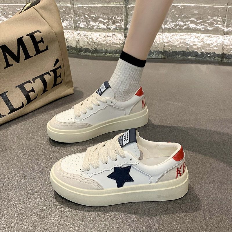 Designer Women's Casual Shoes White Versatile Stylish Free shipping