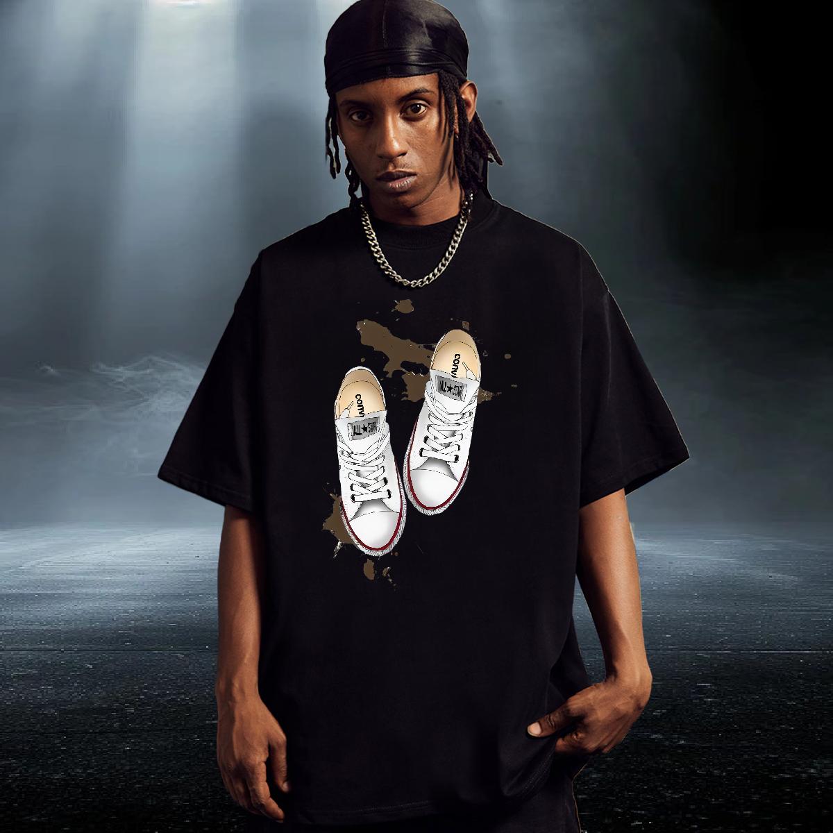 New T Shirt For Man DIY Anime Mens Tshirts Home Outdoor Cotton Breathable Short Sleeve Brand Clothings