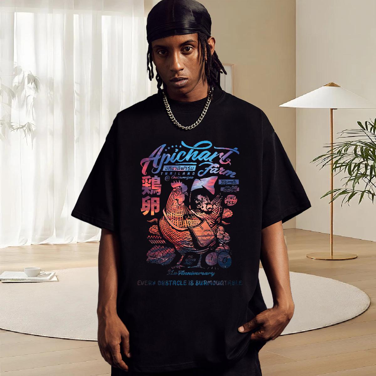 New Arrival Men T Shirts Graphic Street Wear Couples T Shirts Round Neck Short Sleeve Loose