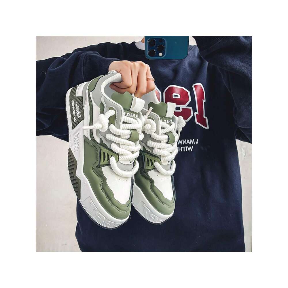 Men S New Style All Season Low Top Sneakers Teenagers Casual Eight Increasing Non Slip Sports Shoes OUTDOOR
