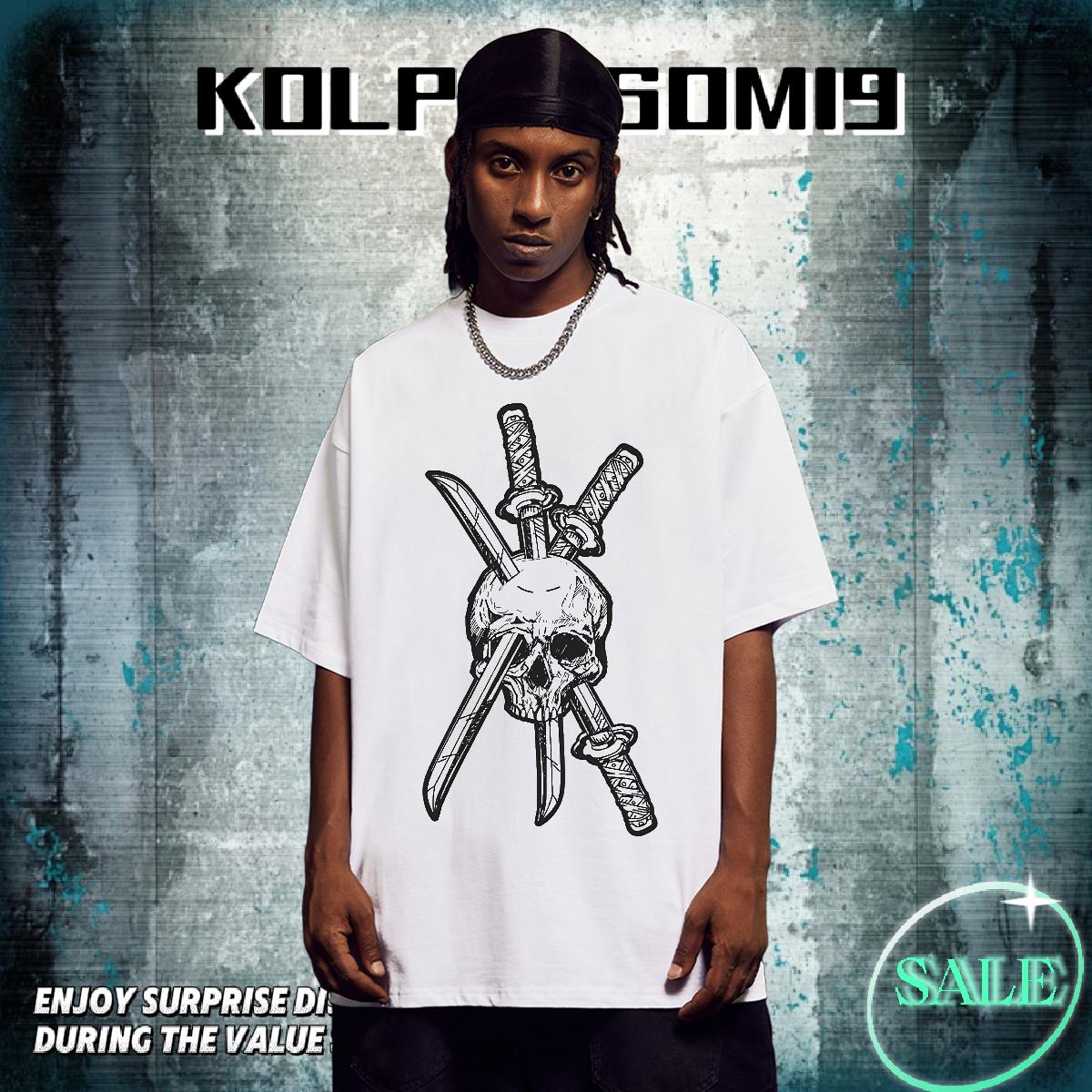 2024 Designer T-Shirts 180g Cotton Sports Casual Mens Tshirts Custom Cool Design Clothes