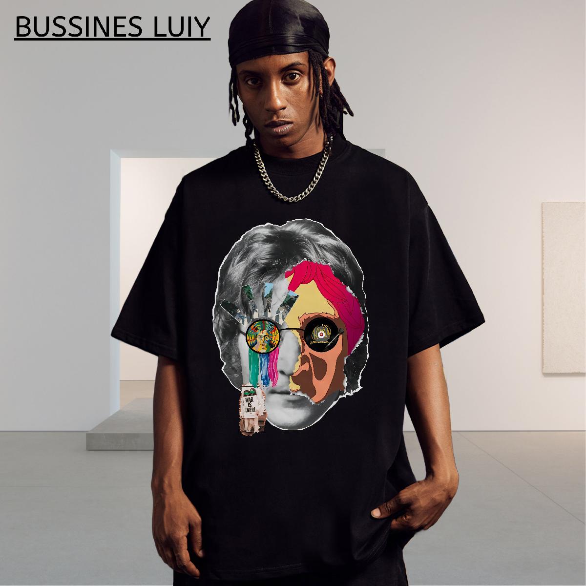 Casual New T shirt Cartoon Printing S-3XL Tshirts Street wear Hip Hop Breathable Crew Neck Cool Design Clothings