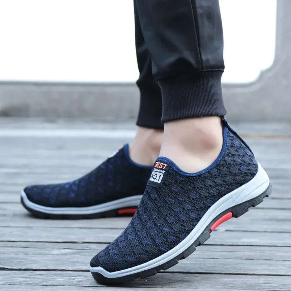 Men Summer Lightweight S Walking Outdoor Casual Sneaker Breathable Slip On Sport Running Shoes Zapatillas Hombre Ddmysaturn