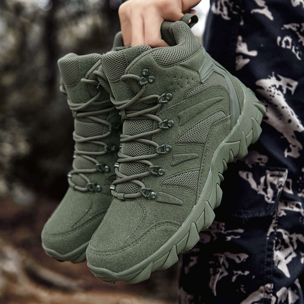 Men Outdoor Military Combat Ankle Boot Tactical For Man Anti Slip Motocycle Climbing Hiking Shoes Army Boots Ddmycat