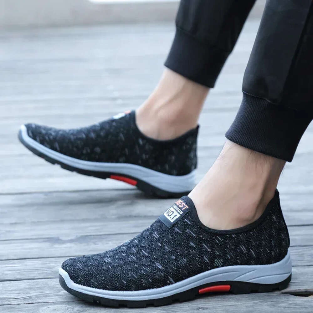 Men Summer Lightweight S Walking Outdoor Casual Sneaker Breathable Slip On Sport Running Shoes Zapatillas Hombre Ddmysaturn