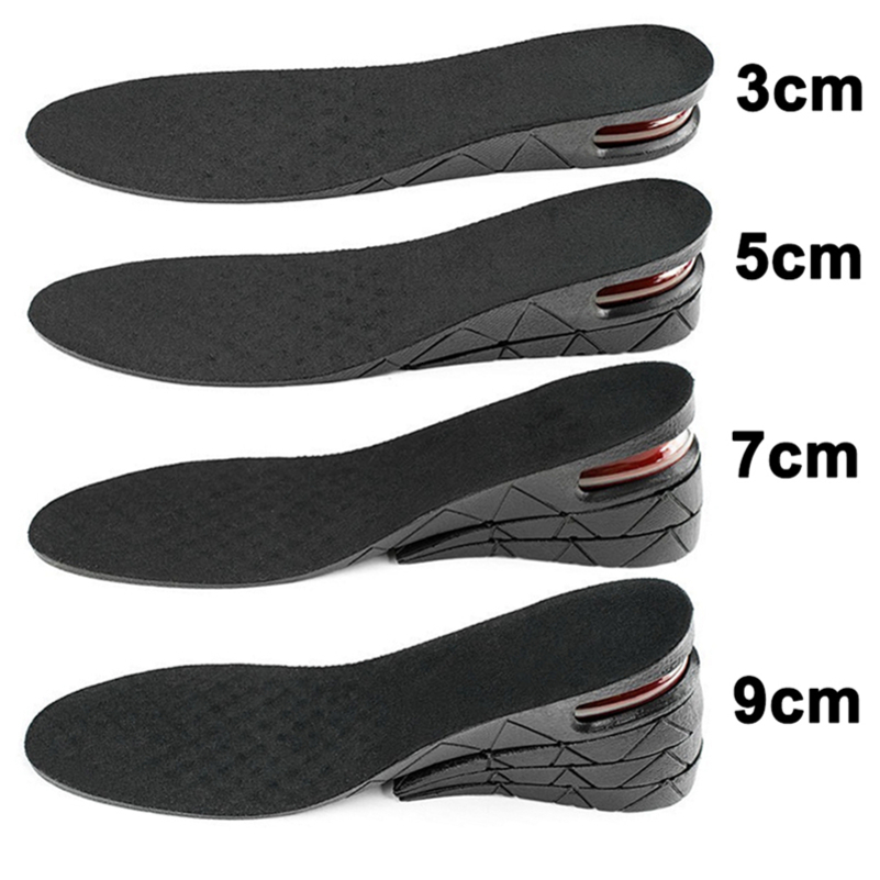 Height Increase Insoles Air Cushion Elevator Shoe Insole Lifts Kits Inserts for Men Women Taller Insoles 3-9cm Variable Height 240607