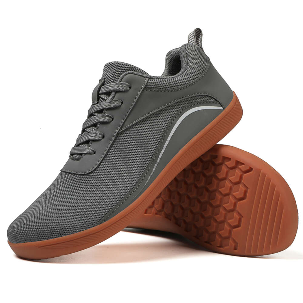 New Womens Mens Wide Minimalist Barefoot Shoes Canvas Walking Sneakers| Zero Drop Sole Size 36-46