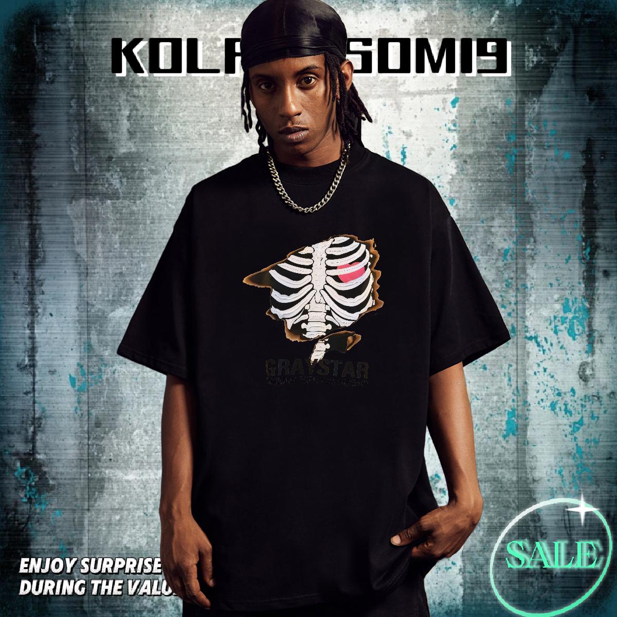 Classic Casual T-Shirts for Men DIY Printed Casual Daily Wear Mens Tshirts Cotton Breathable Soft Cool