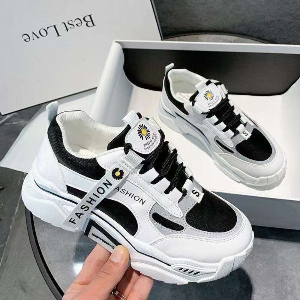 Ddmysports Spring Reflective Platform Women Korean Lace Up Sport Chunky Sneakers Mixed Color S Casual Vulcanize Shoes OUTDOOR