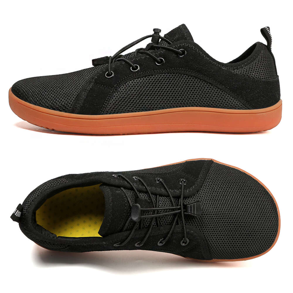 Mesh Unisex Breathable Men Barefoot Wide Toed Shoes Brand Flats Soft Zero Drop Sole Wider Toe Sneakes Large Size Ddmysaturn