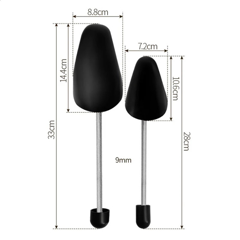 1 Pairs Practical Plastic Shoe Trees Adjustable Length Shoe Trees Stretcher Boot Holder Organizers Shoe Stretcher 240606
