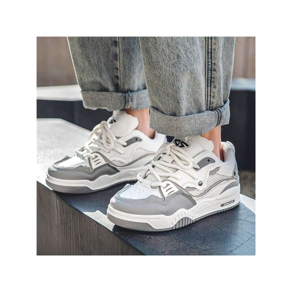 Ddmyoutdoor Fashion Men S Platform Sneakers Thick Soled Running Trendy All Match Comfortable Students Casual Shoes