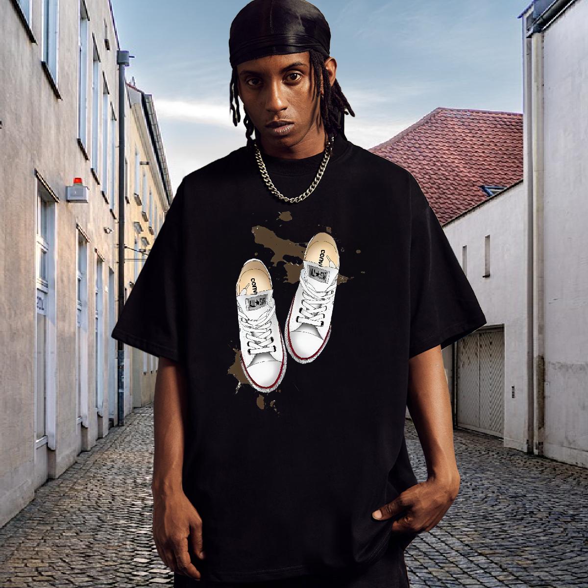 Classic T Shirts Men Graphic Couples T Shirts Beach Crew Neck Cotton Breathable Cool Tops Shirt