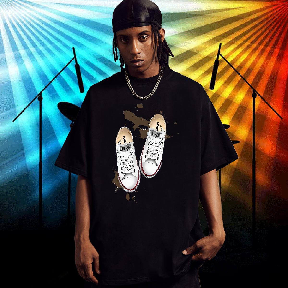 Popular Couples T Shirts 180g Cotton Casual Men T Shirts Custom Printed 2024 New Tops Shirt