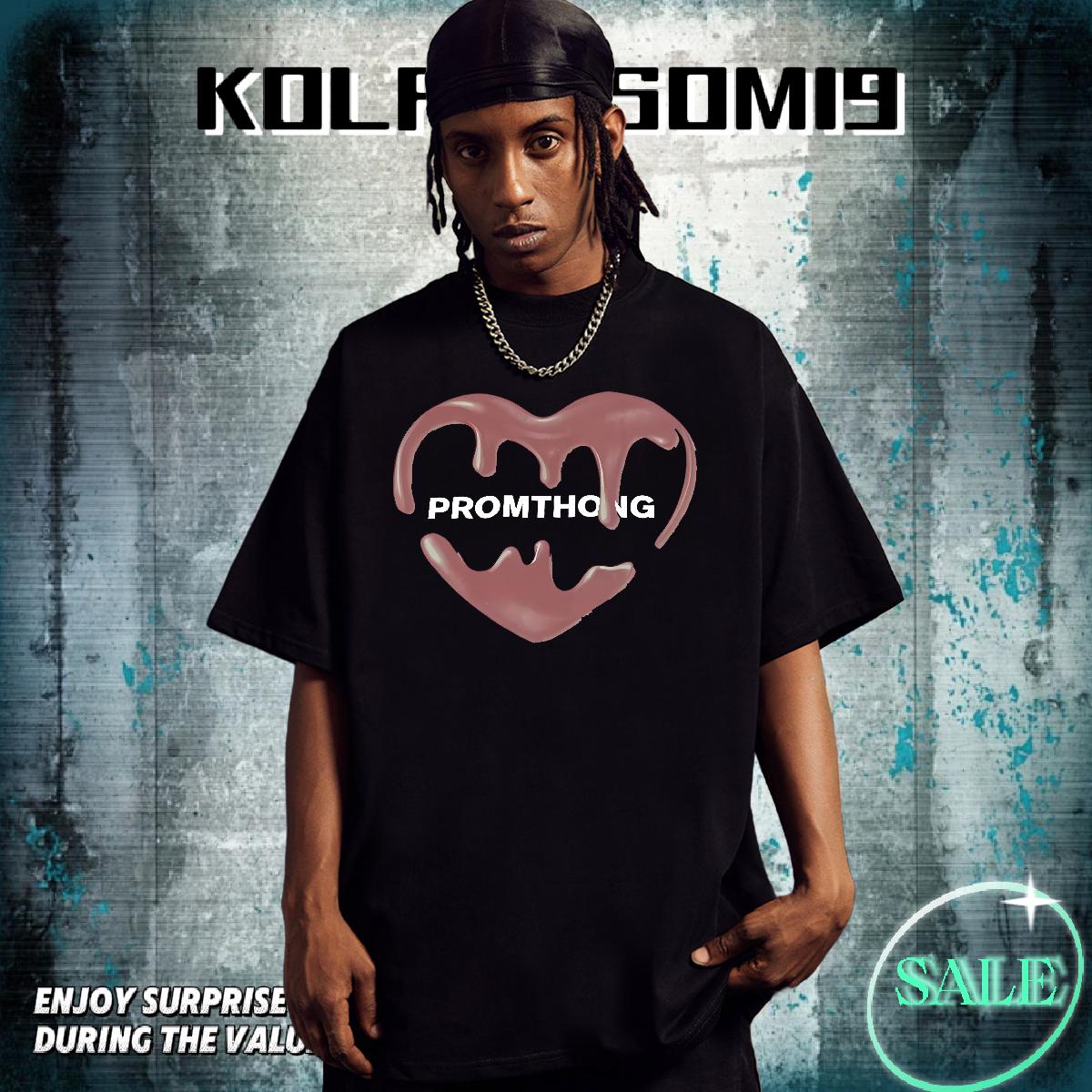 Comfortable T Shirt For Man Street wear Hip Hop Cotton Breathable Soft Men Clothes T-Shirt 2024 Designer Cartoon Print Tops