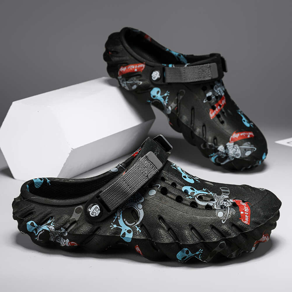 Men Slippers Fashion Comfort Beach Sandals Non Slip Garden Chef Summer Casual Shoes Nurse Doctor Shoes Flip Flops Ddmysaturn