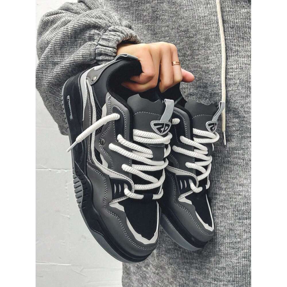 Ddmyoutdoor Men S Breathable Stylish Chunky Sneakers Casual Sports Shoes For Teenagers