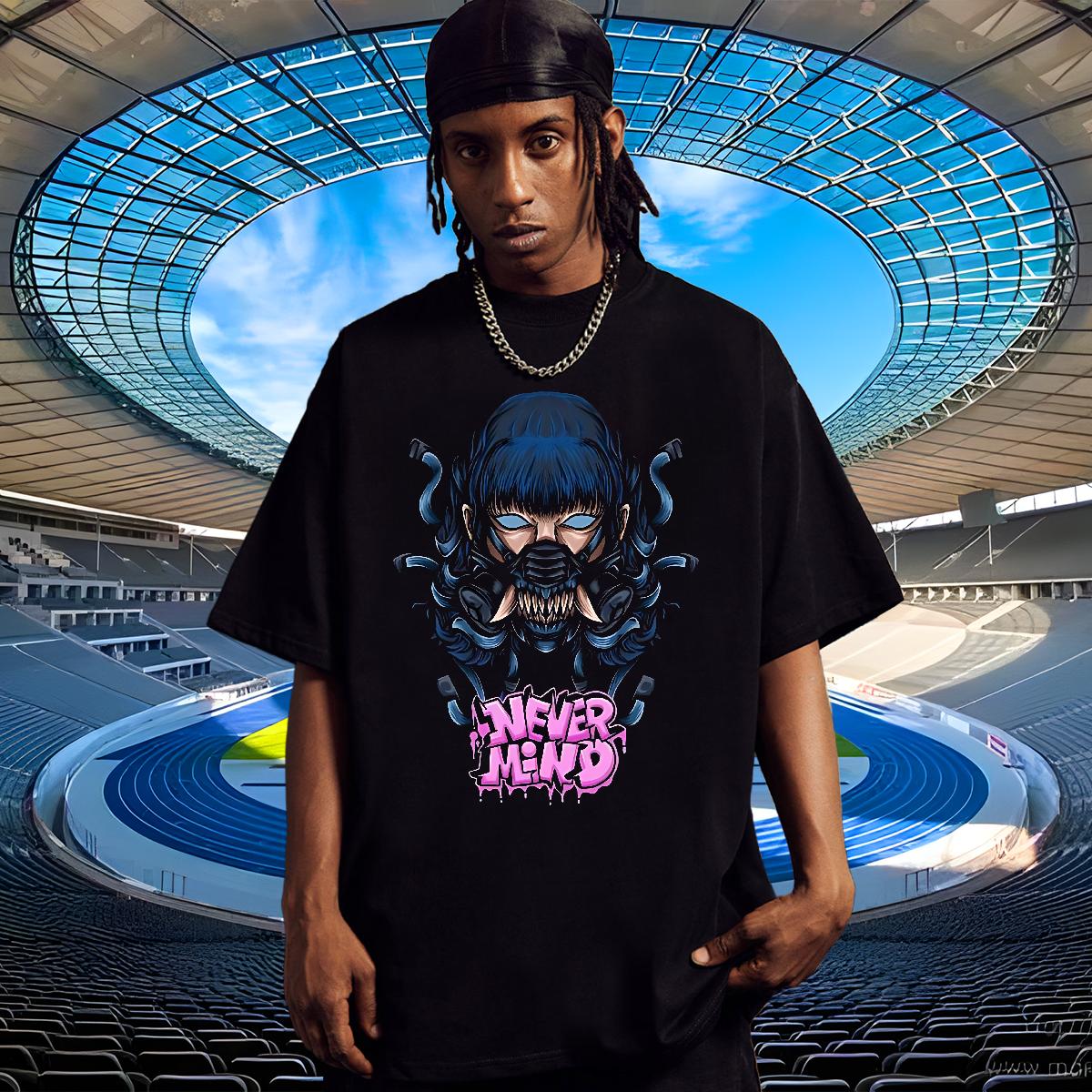 Loose Fit T Shirts Men Sport Breathable Short Sleeve Tshirt for Man Woman New Arrival Skull Clothings