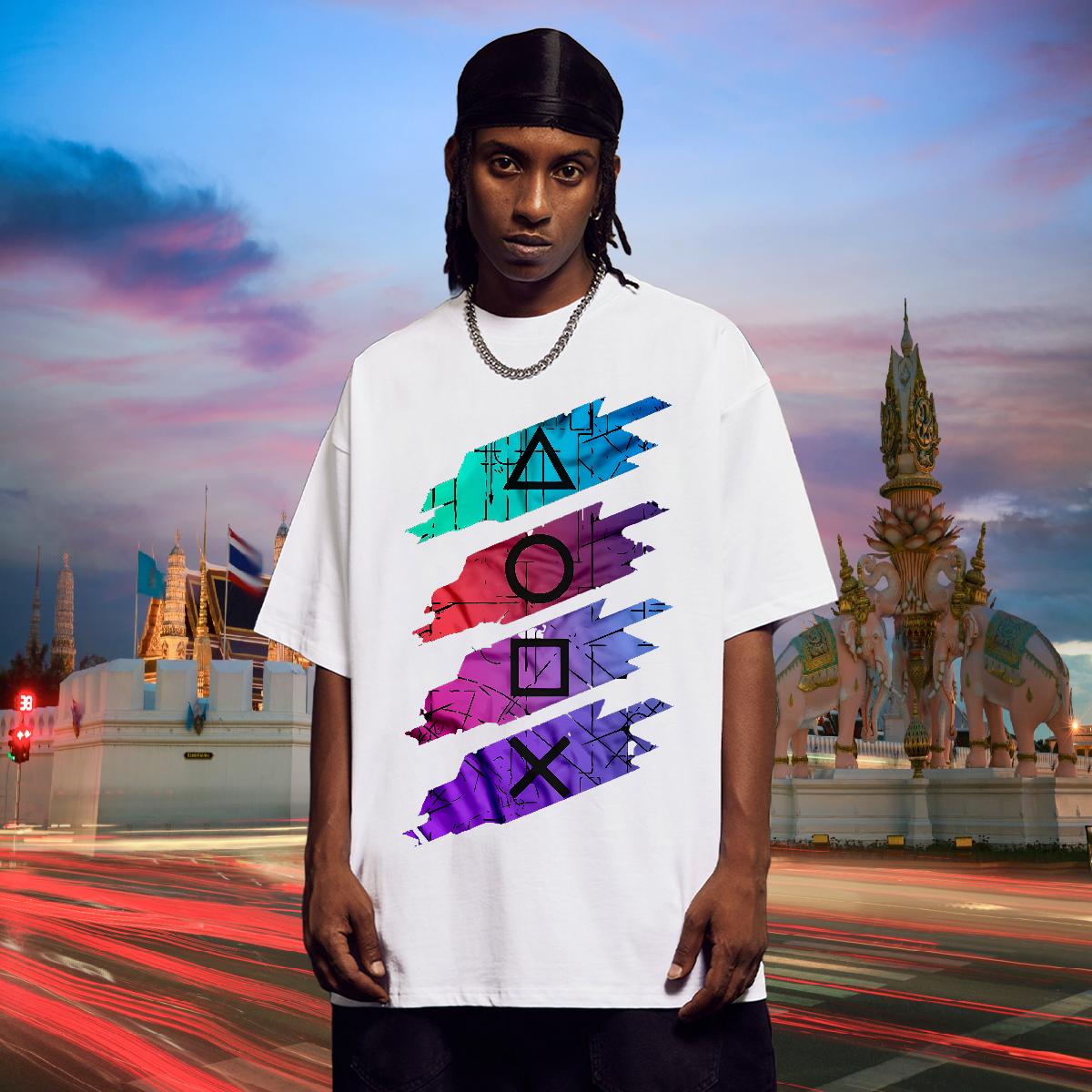 Classic T Shirts Men Anime Spring Summer Tshirt for Man Woman Cotton Breathable Short Sleeve Comfortable