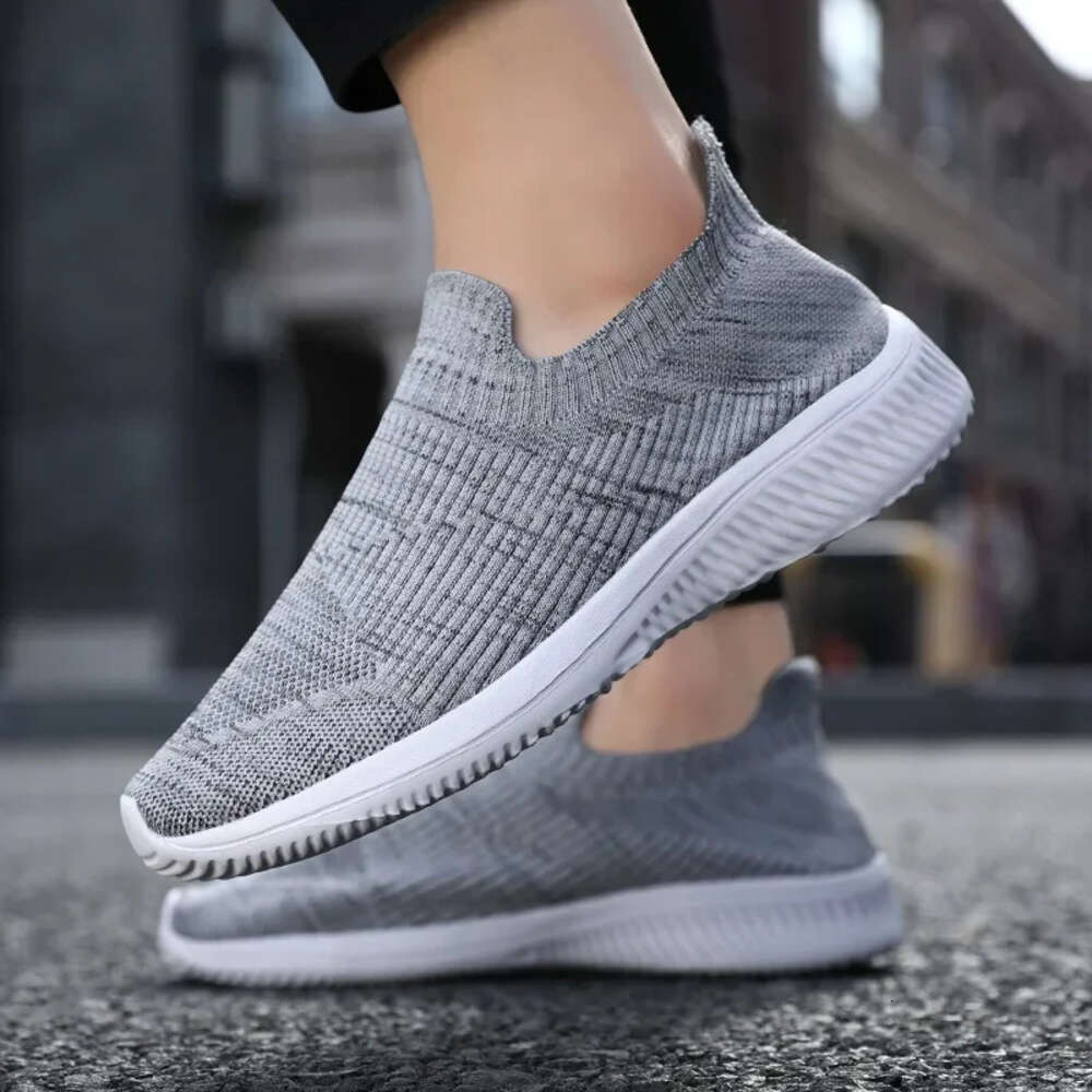 Men Walking Mesh S Sock Comfort Casual Sneakers Lightweight Comfy Breathable Pull On Daily Shoes Ddmysaturn
