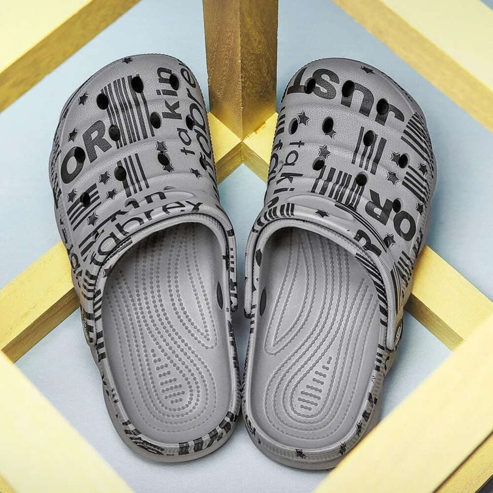 Slippers Outdoor Summer Cholas Beach Aqua Men Slip On Flipflops Garden Clogs Sandals Casual Water Shoes Ddmysaturn