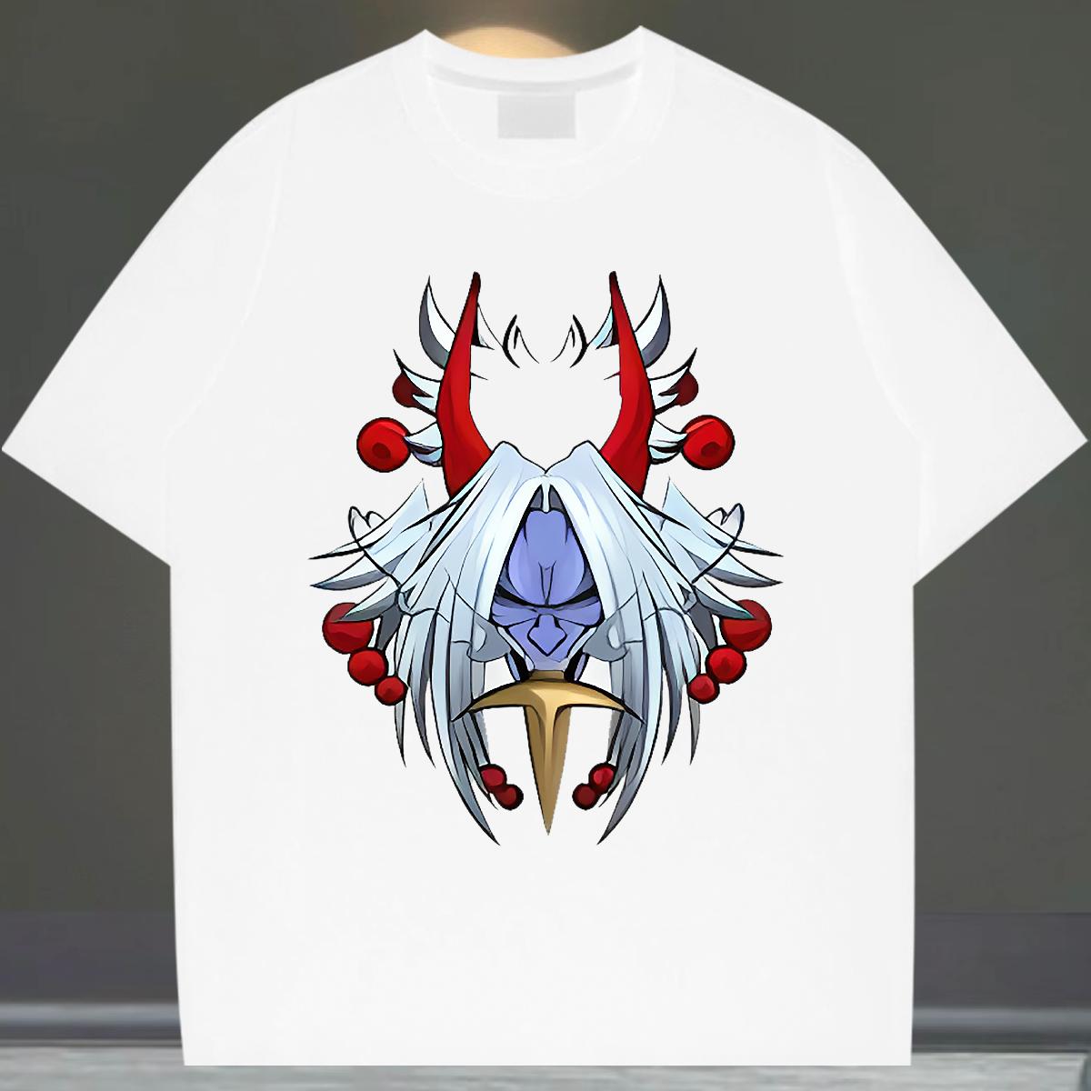 Wholesale T-Shirts Custom Cartoon Daily Wear Men Tops Tees Round Neck Short Sleeve Soft