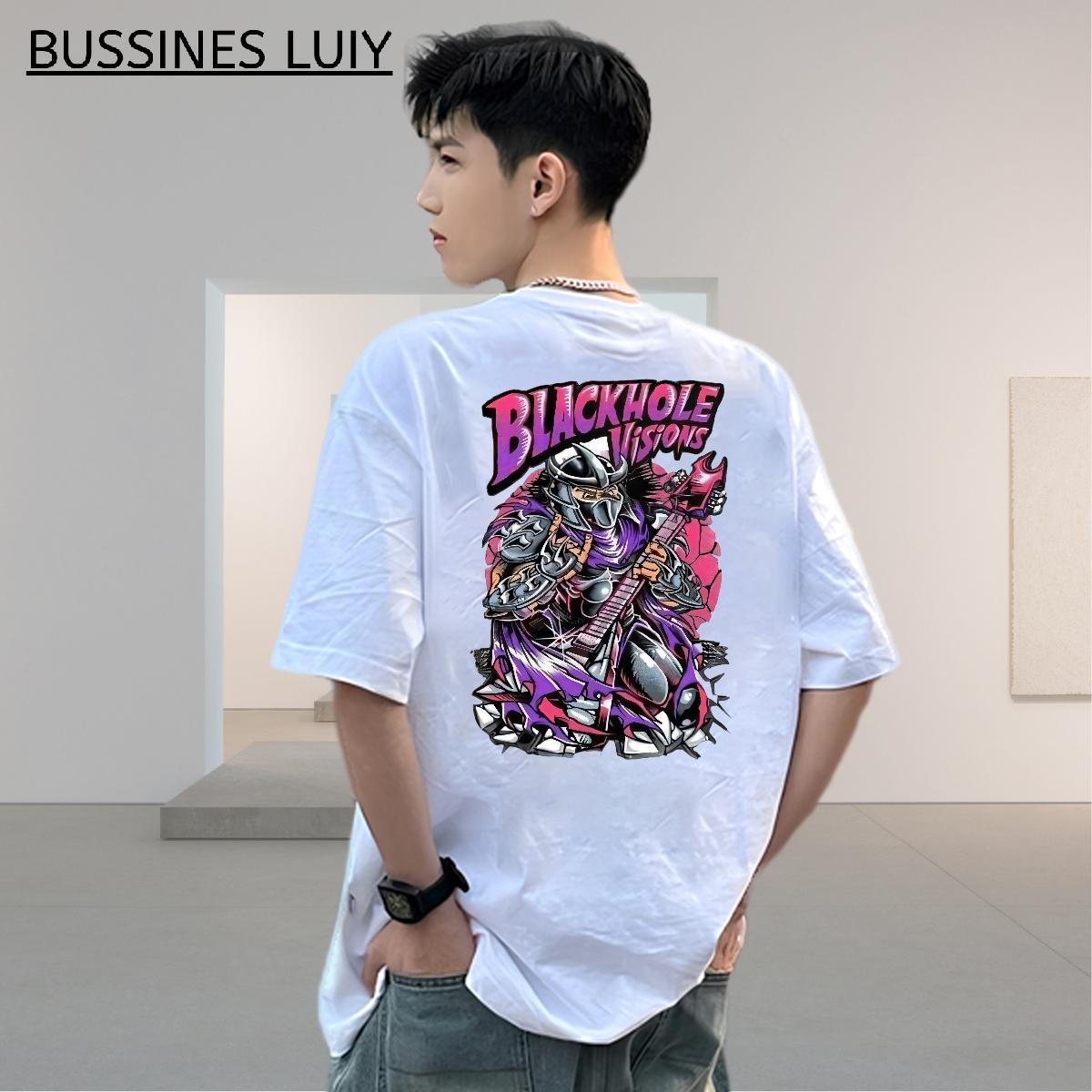 Fashion Designer Mens T Shirts Cotton O Neck Short Sleeves Outdoor Mens Tshirts Custom Anime Popular Wear