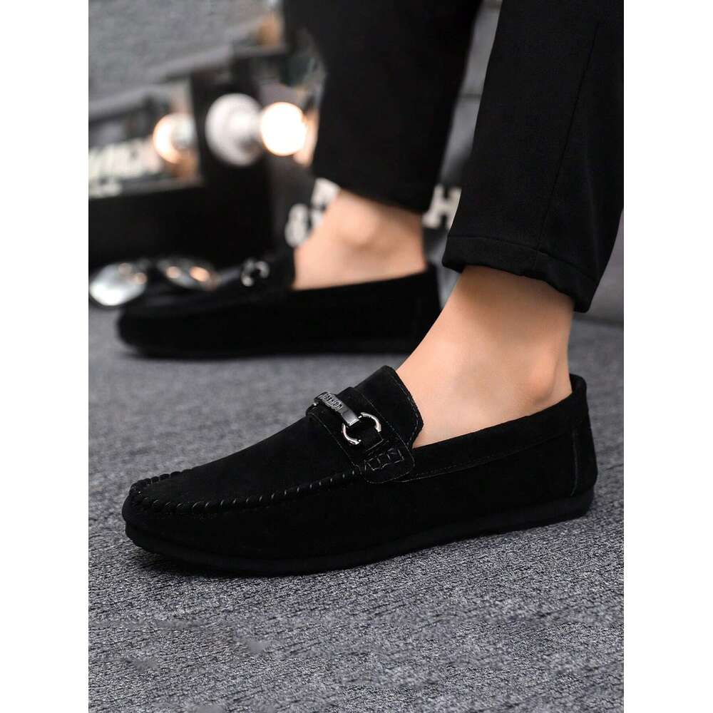 Men New Style Dress Casual Business Leather Loafers Comfortable Everyday Shoes Full Season Ddmysaturn