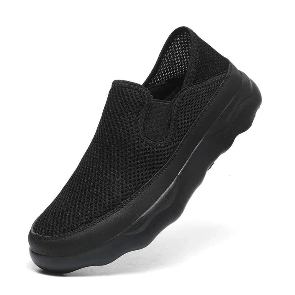 Running Casual Summer Sneakers Sport Shoes Men Loafers Breathable Slip On Lightweight Mesh Walking Zapatillas Hombre Ddmysaturn