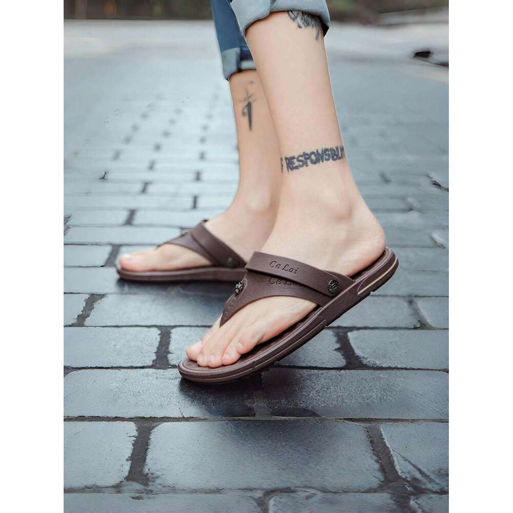S Anti Men Slip Beach Slippers Summer Indoor Outdoor Open Toe Sandals Ddmysaturn