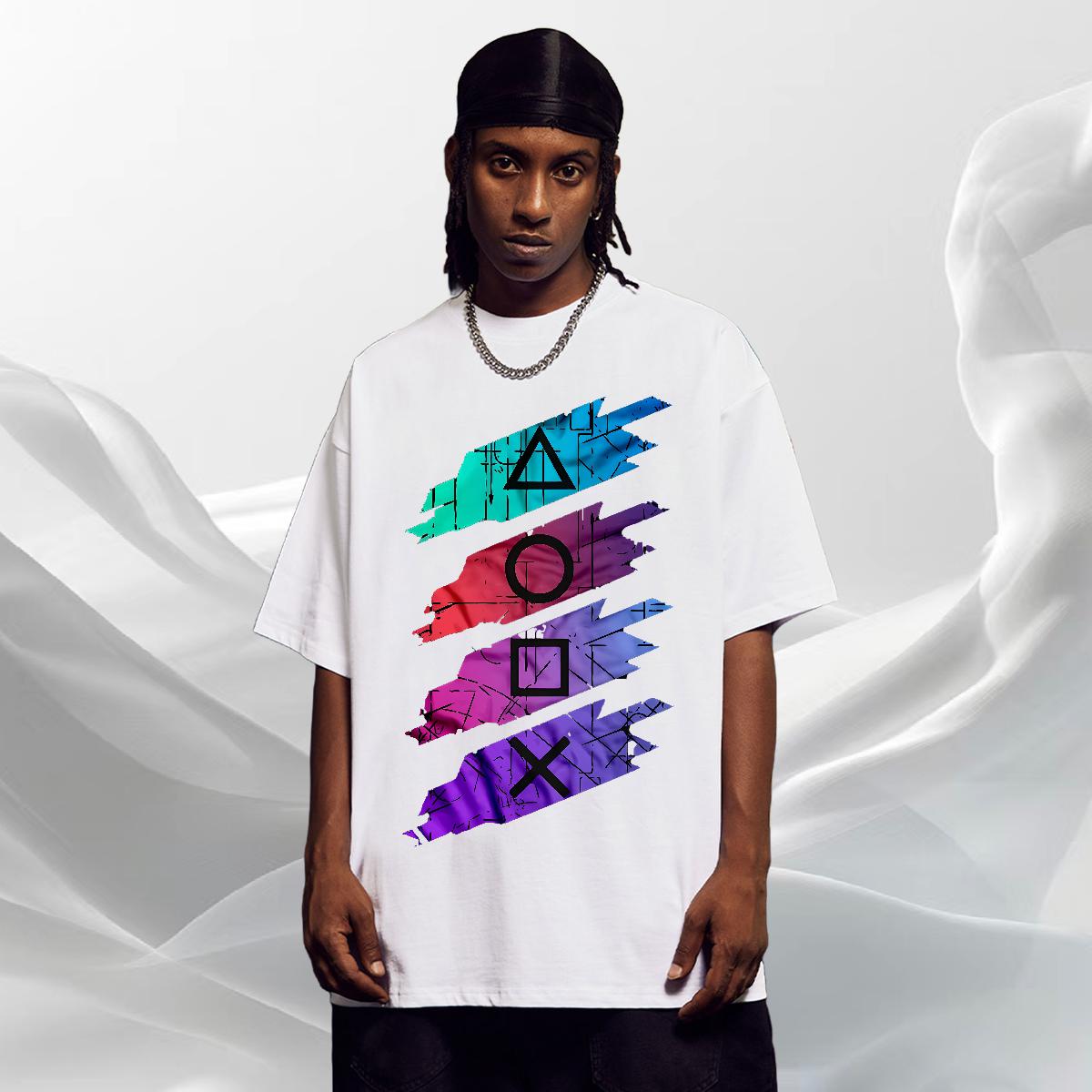 Brand Tshirts Short Sleeve Cotton O-Neck Sport Man T Shirts DIY Logo New Tee Shirt