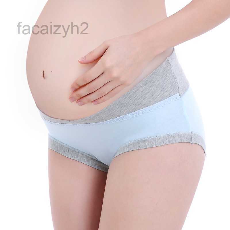 Maternity Intimates pregnant women underwear low waisted belly support seamless U-shaped shorts cotton pregnant underwear belly support pants large si