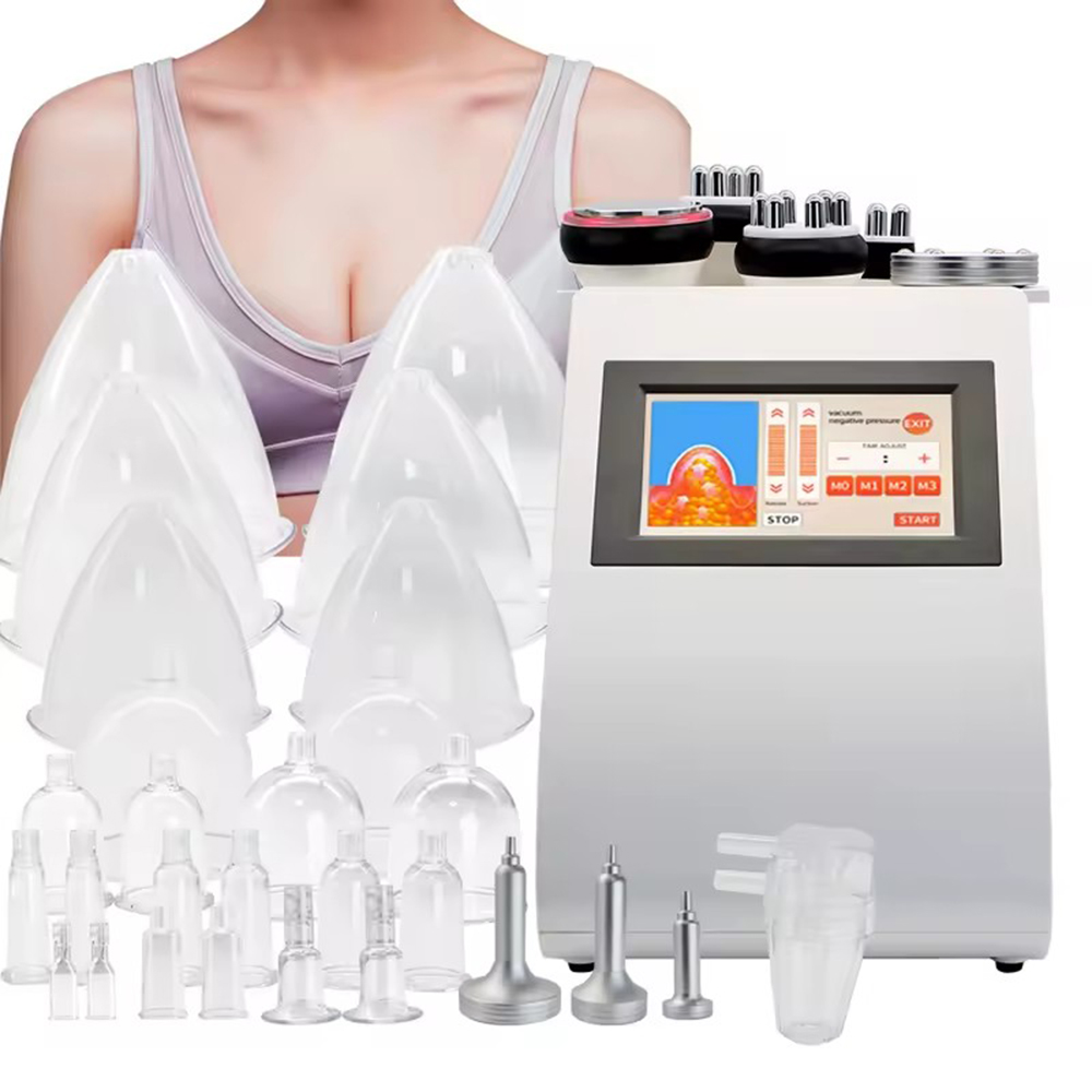 40K Cavitation RF Vacuum Breast Enlargement Radio Frequency Slimming Lipo Cavi System Body Shaping Sculpting Skin Tightening Face Lifting Anti Aging W