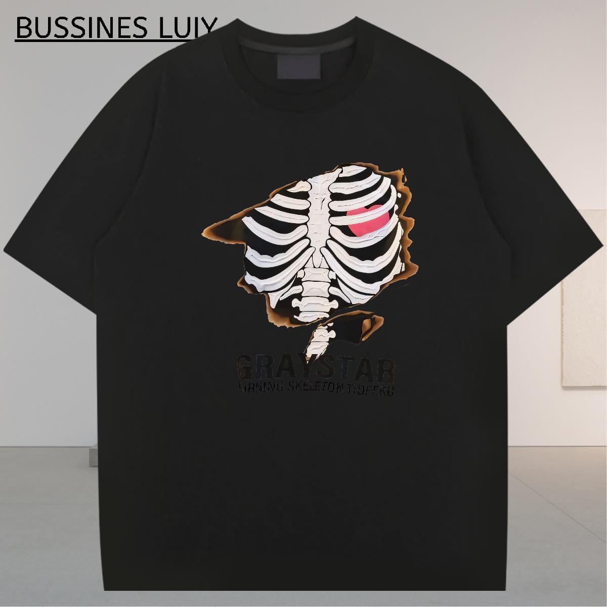 2024 Designer Man T Shirts Custom Print Oversized Home Outdoor Mens Tshirts Round Neck Short Sleeve Cool